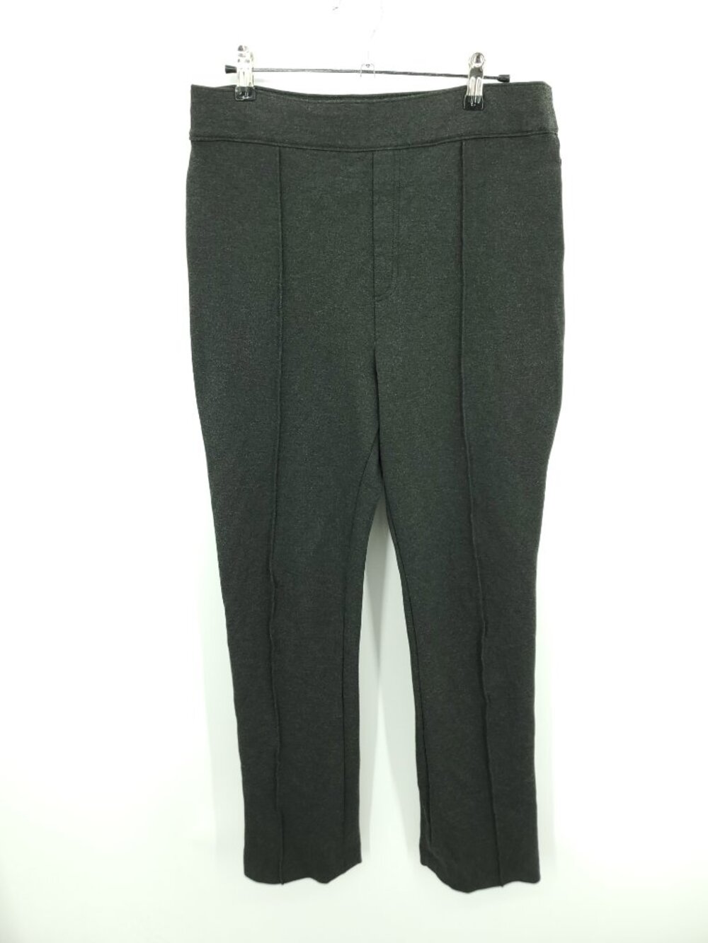 *28" Inseam SPANX SPANXsupersmooth PerfectFit Ponte Pant L Heather Charcoal Gray